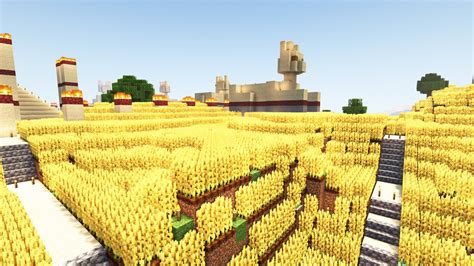 Minecraft tall wheat texture pack 19 but can still be used in versions 1